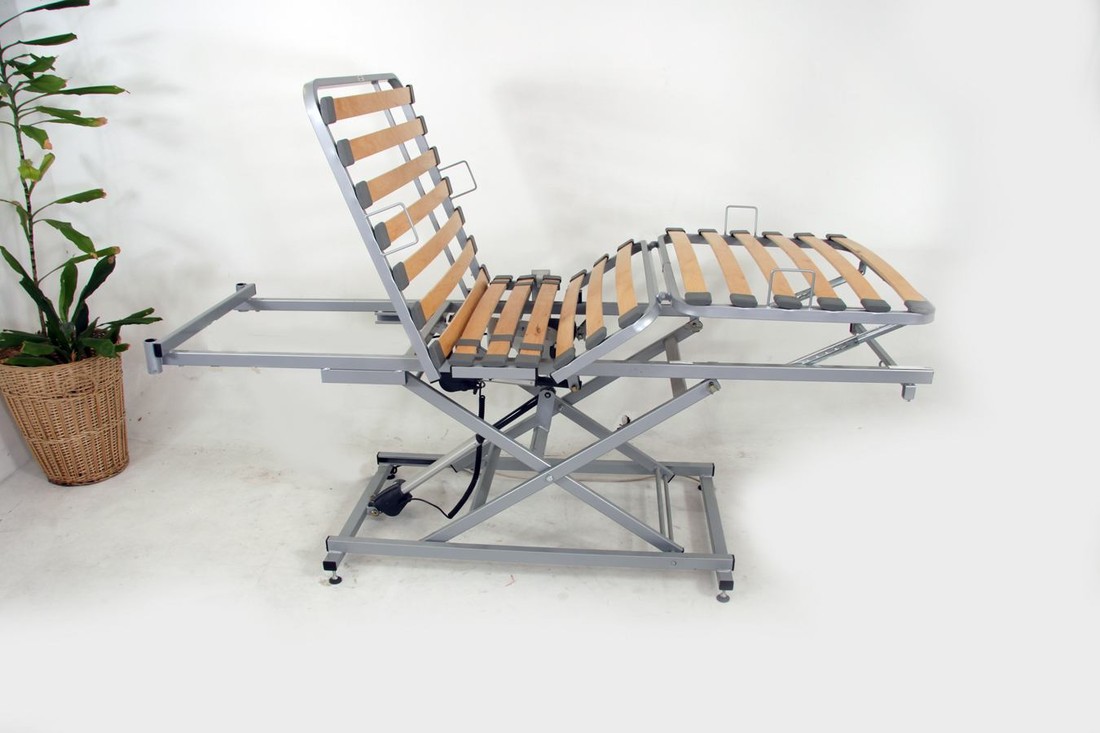 Hoog laag bed in bed carrier 100 x 210 met keuze uit 175, 225 of 350 kilo belastbaarheid