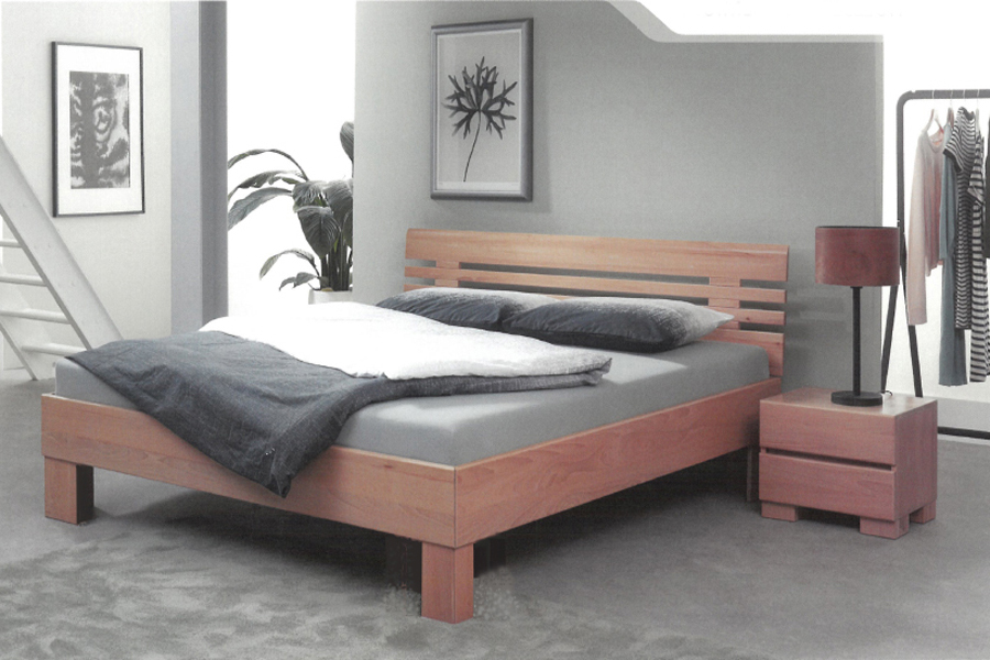 Hooglaagbed Forest Premium massief beukenhout 601 KT niet deelbaar 180 cm breed