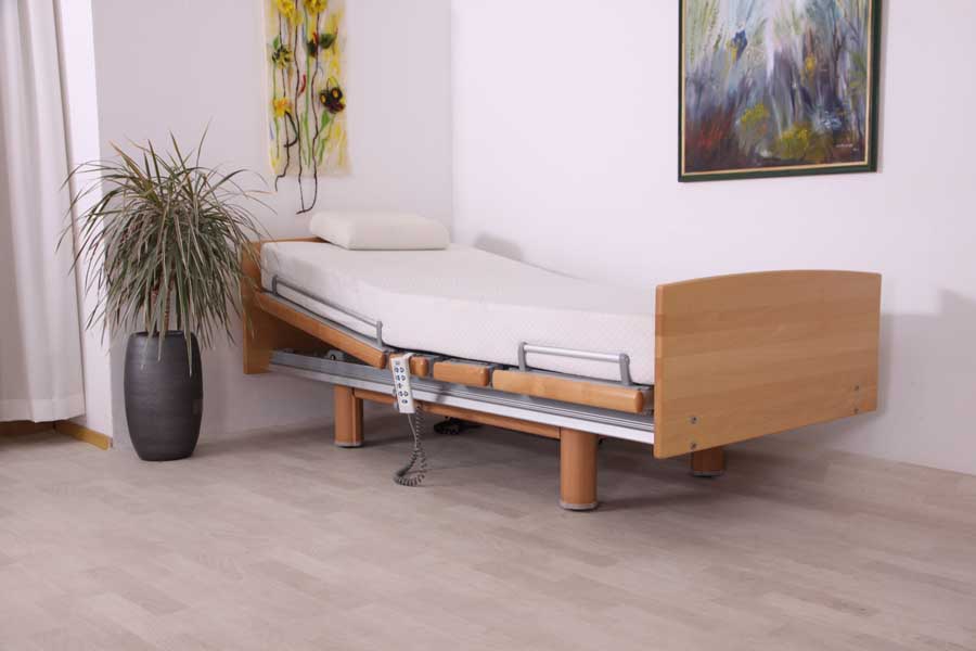Hoog-laag bed qqq1198 Belletto 3080 MA 90 x 200 zorg-verpleeg bed van Völker