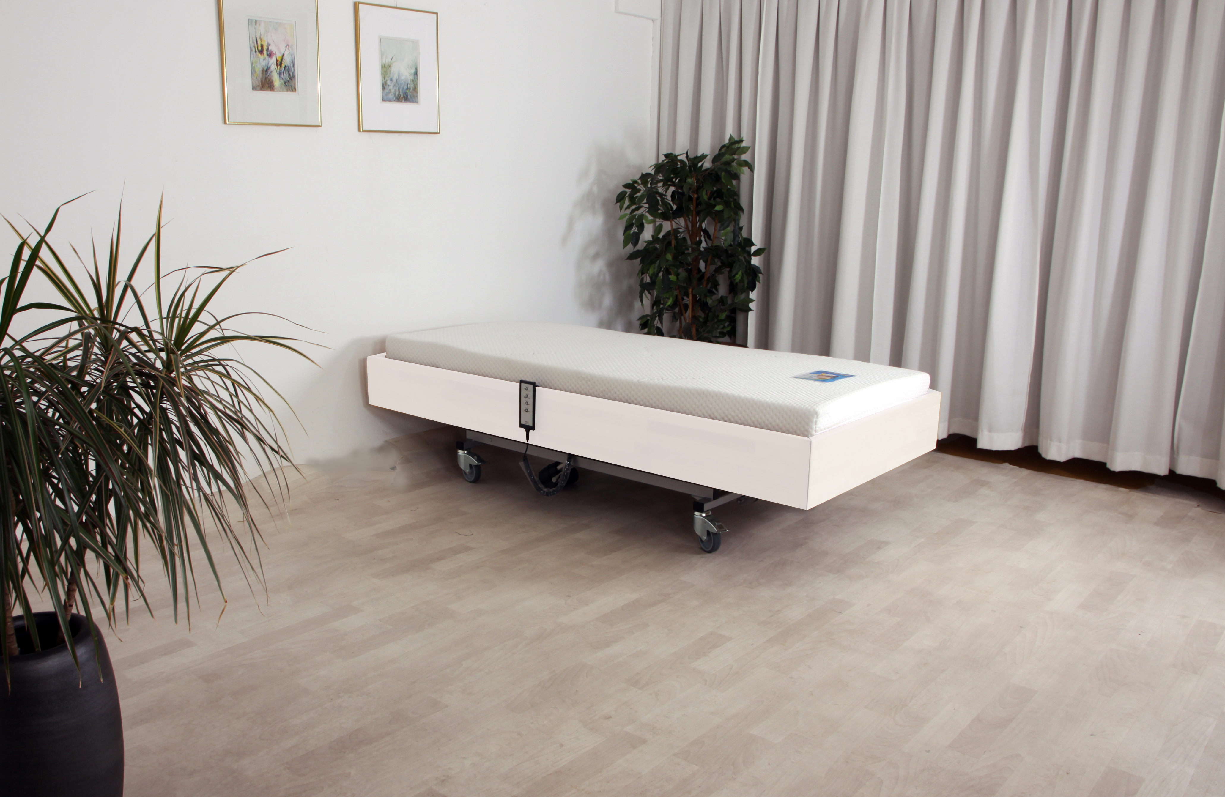 140 cm breed luxe Forest beukenhouten Premium 699QS. Een massief houten hooglaagbed
