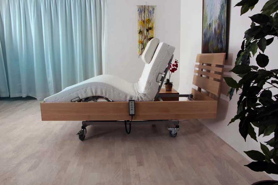 90 cm breed luxe Forest beukenhouten Premium 601KT. Een massief houten hooglaagbed