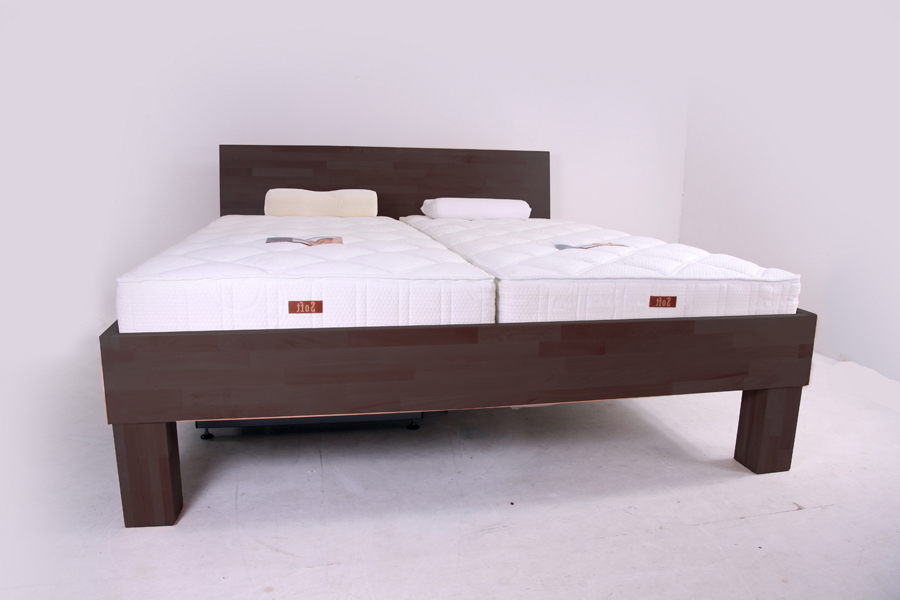 Hooglaagbed Forest Basic 501 KT niet deelbaar 140 cm breed massief beukenhouten.