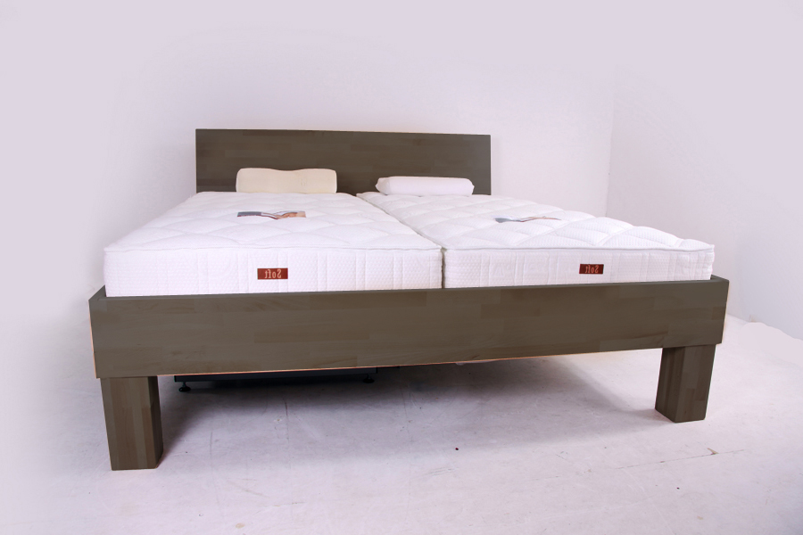Hooglaagbed Forest Premium massief eikenhout 604 KT niet deelbaar 160 cm breed
