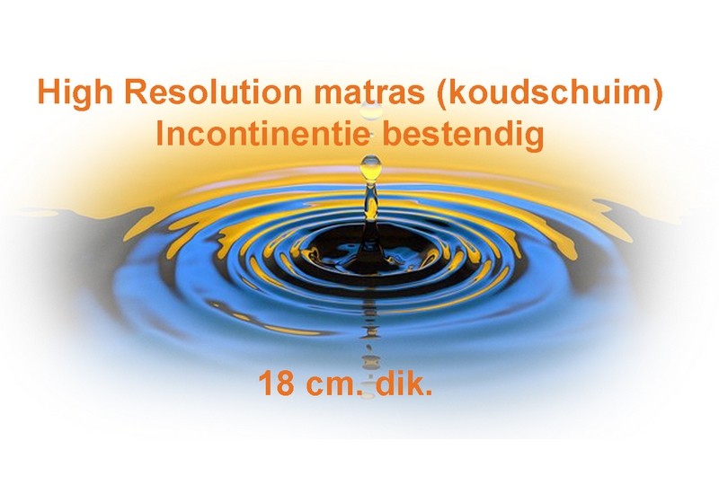Incontinentiematras BodyComfort 18 cm dik uit voorraad leverbaar