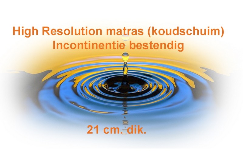 Incontinentiematras BodyComfort 21 cm dik uit voorraad leverbaar